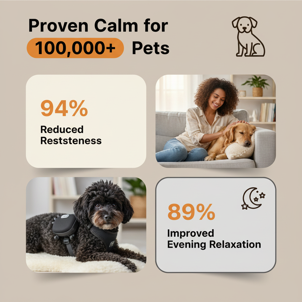 SnugglePaw™ Calming Pet Massager