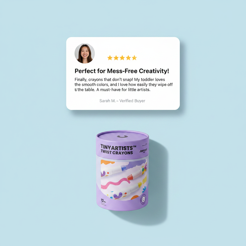 TinyArtists™ Washable Crayons