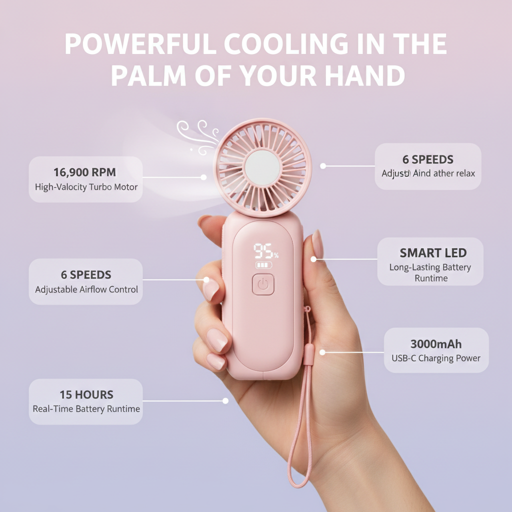 PocketBreeze™ Mini Cooling Fan