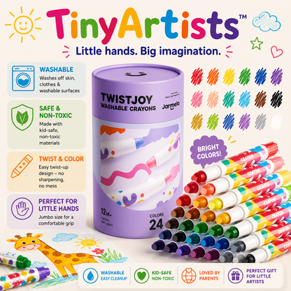 TinyArtists™ Washable Crayons
