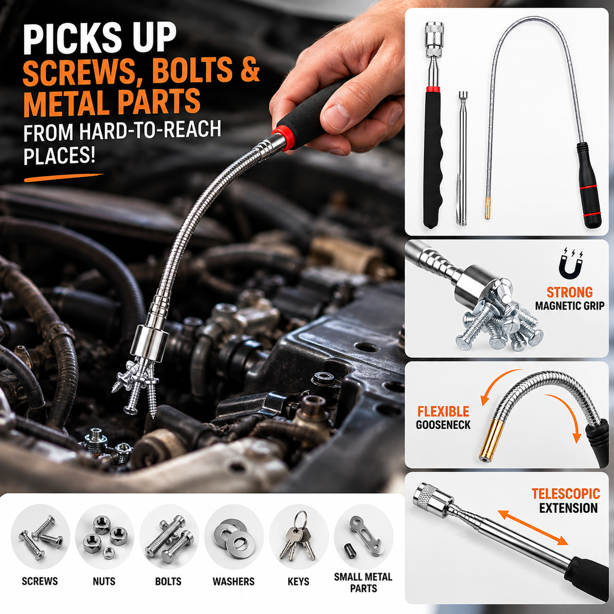 BeamSight™ Magnetic Pickup Tool