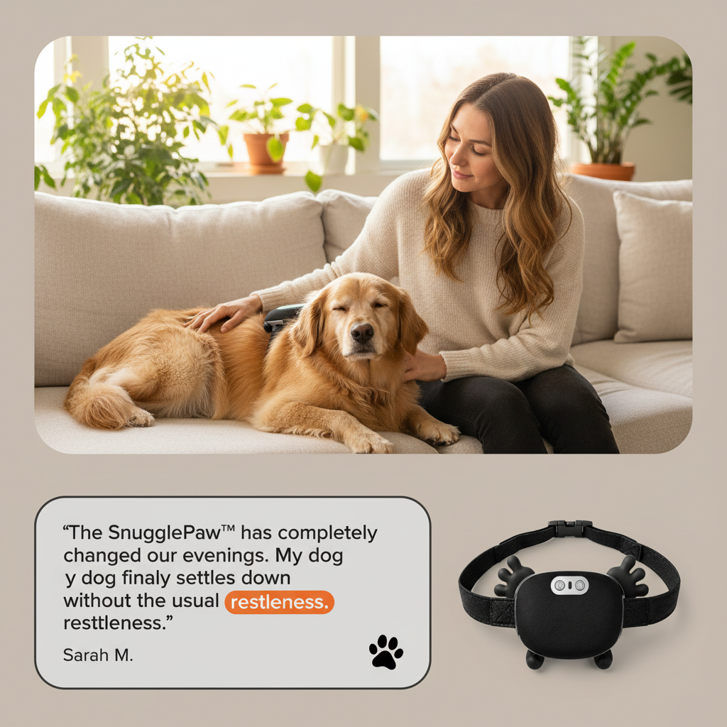 SnugglePaw™ Calming Pet Massager