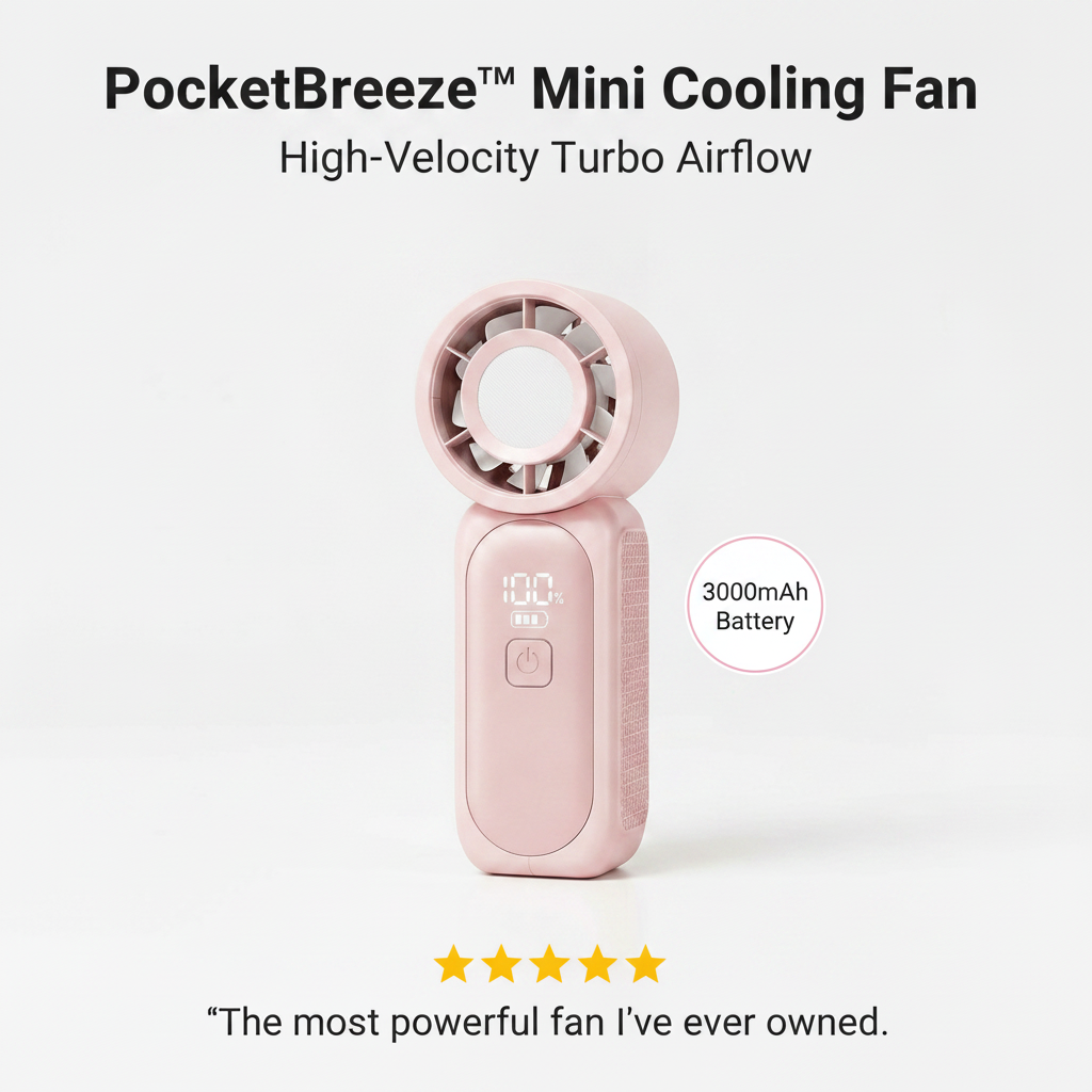 PocketBreeze™ Mini Cooling Fan